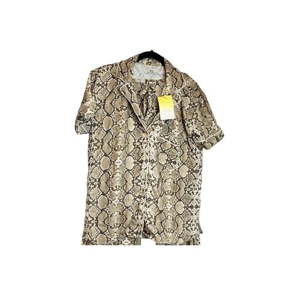 Maaji Women's Intimate Paythn Print Shirt Pajama Set Size Medium NWT - Picture 2 of 11